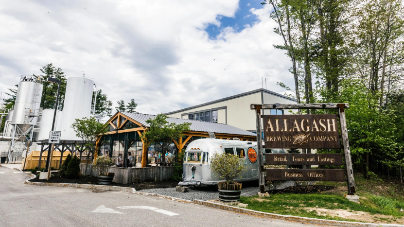 allagash brewing company building portland maine