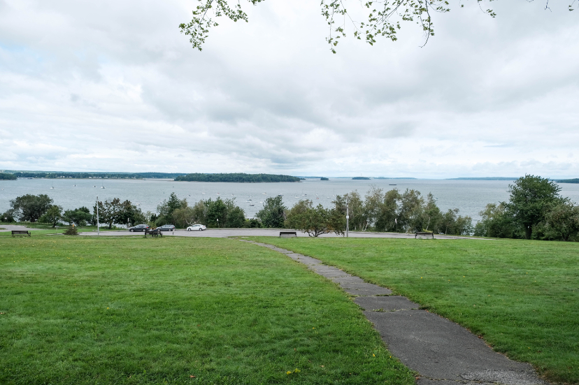 eastern promenade trail and ocean